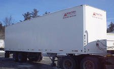 Storage trailers available at Fortin Storage.
