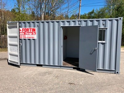 20 Ground Level Office Container